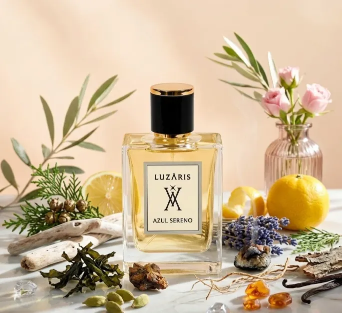 azul sereno ingredientes luzaris