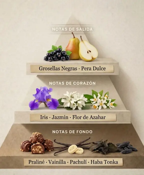 Pirámide olfativa Bella Luz — Luzaris