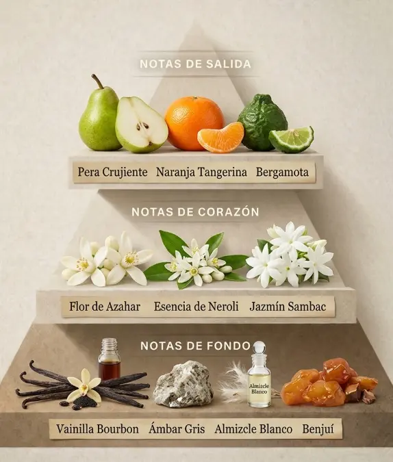 Pirámide olfativa Dual Intense — Luzaris