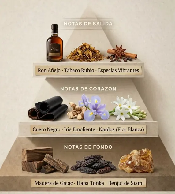 Noche Oscura Olfactory Pyramid — Luzaris