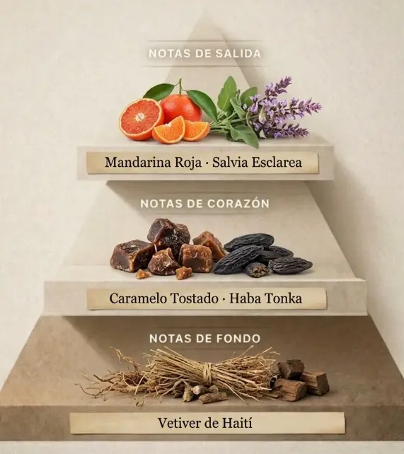 Pirámide olfativa Rebelde — Luzaris