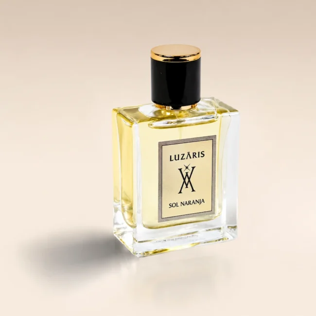sol naranja perfume luzaris