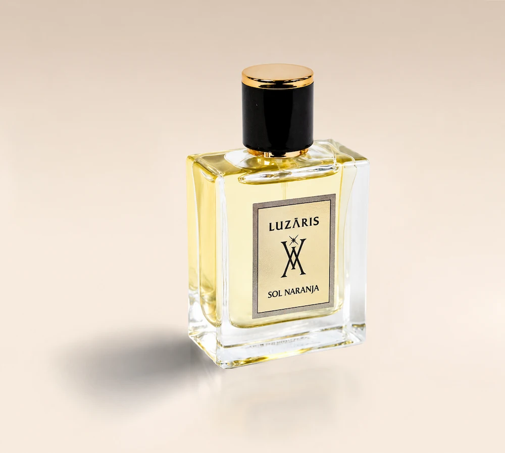 sol naranja perfume luzaris