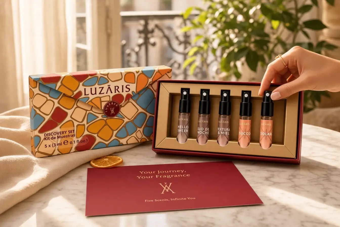 Kit de muestras de perfumes para elegir bien
